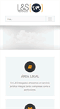 Mobile Screenshot of ls-abogados.com